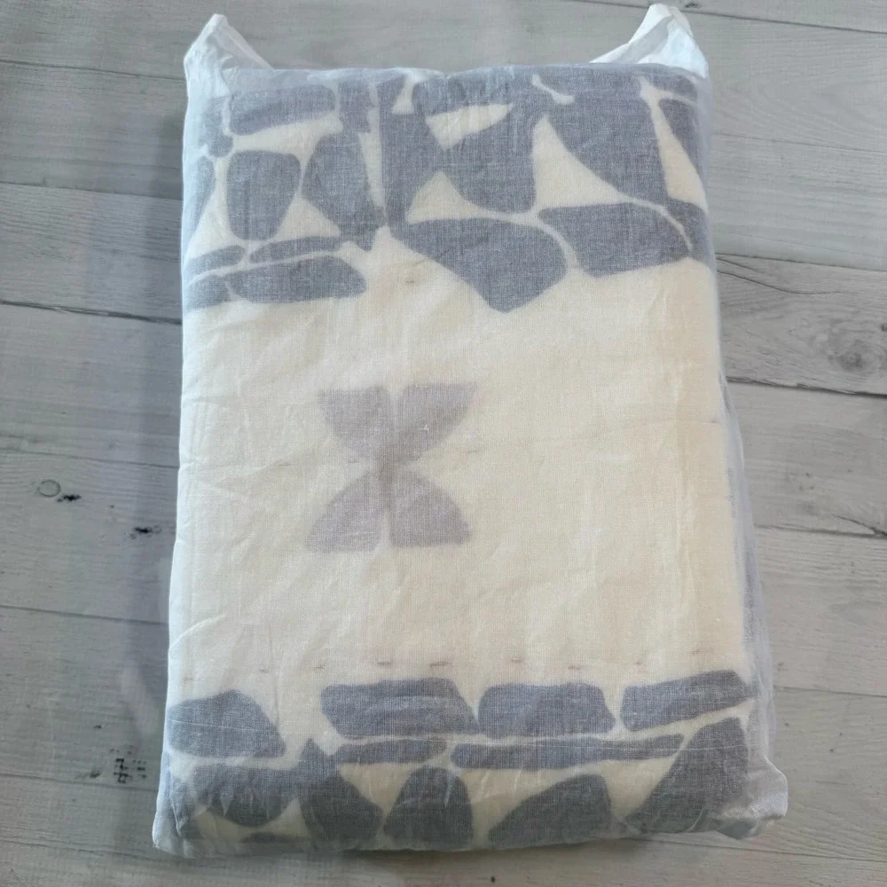 Anthropologie block printed gila collection pair of‎ king shams 20 x 36